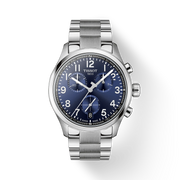 Tissot Chrono L 42mm T116.417.11.042.00 - bracciale e cassa acciaio - quadrante blu con datario e cronografo